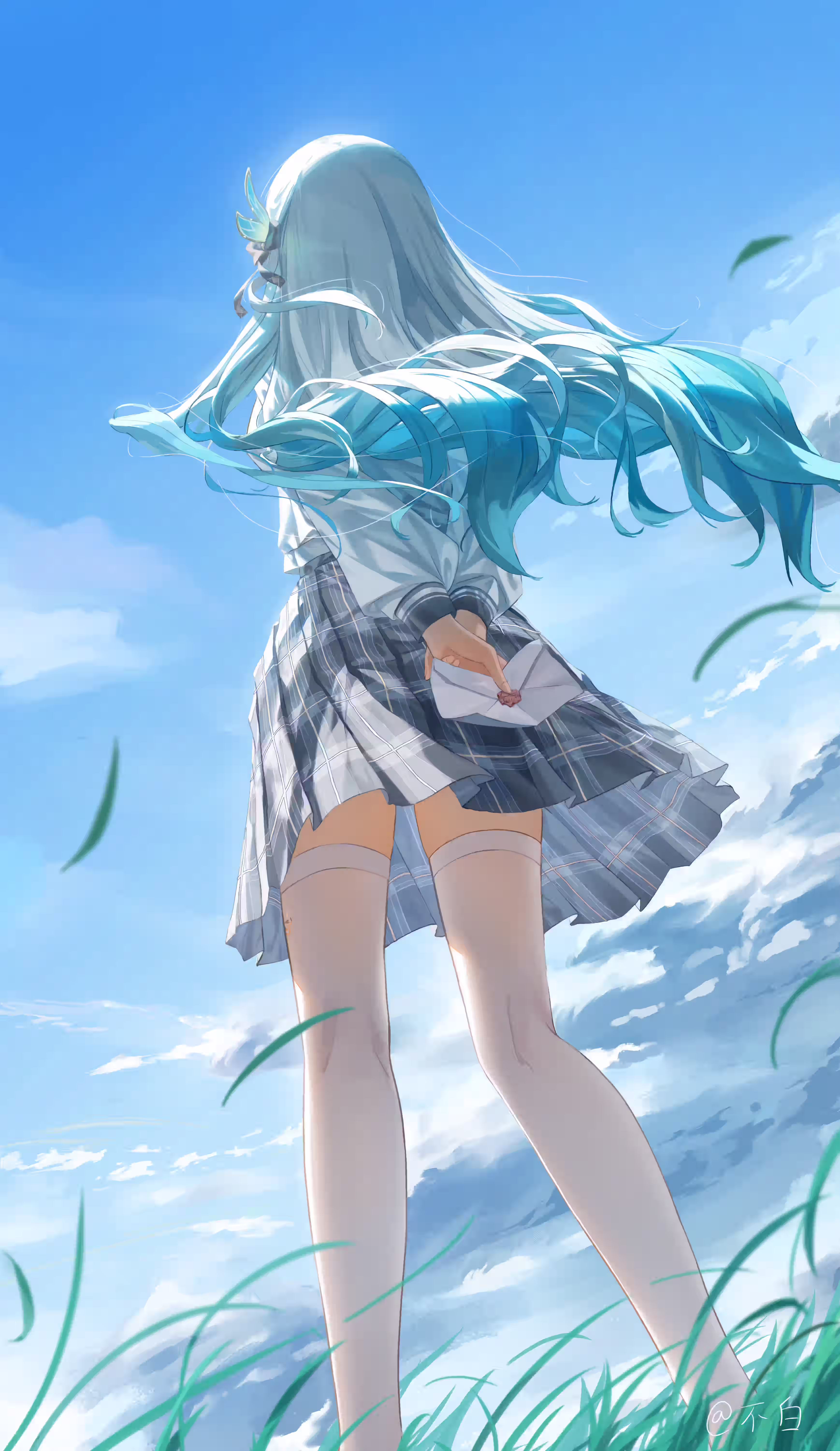Mobile background image of the blog