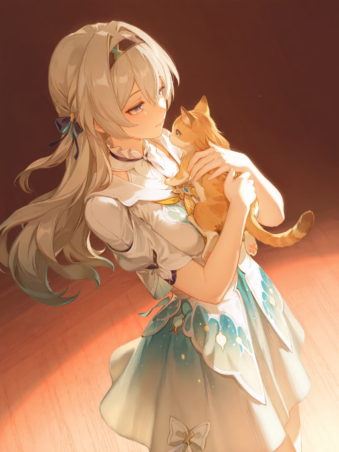 Mobile background image of the blog